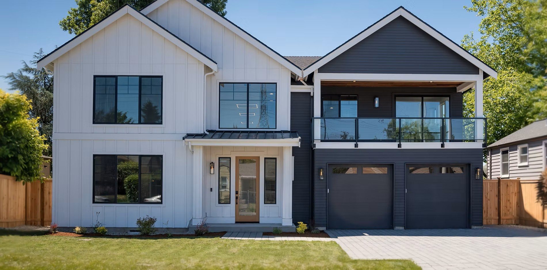 Productum-built modern farmhouse in the Puget Sound